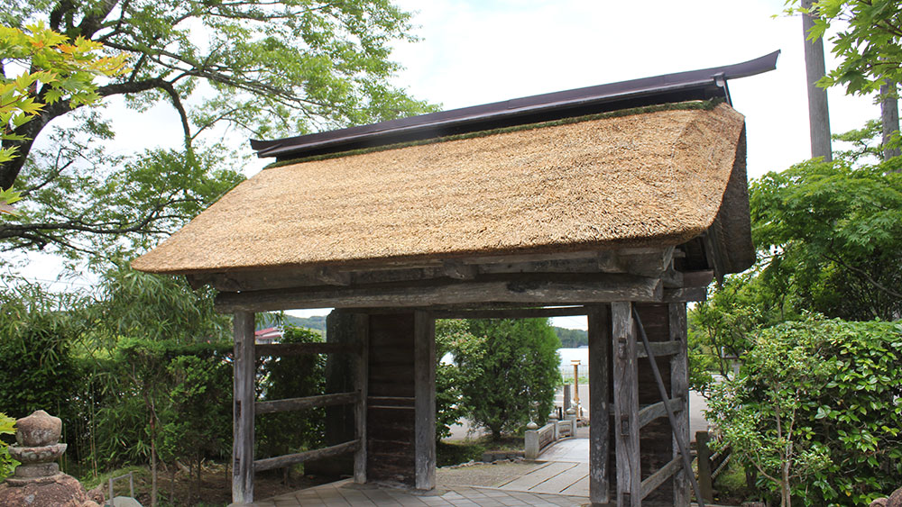 平成30年6月　宮城県黒川郡大和町　禪興寺様　山門　葺き替え工事